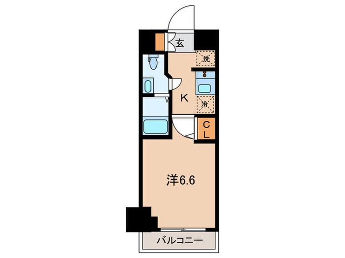 ARCOBALENO　MUSASHIKOYAMA(604)の物件間取画像