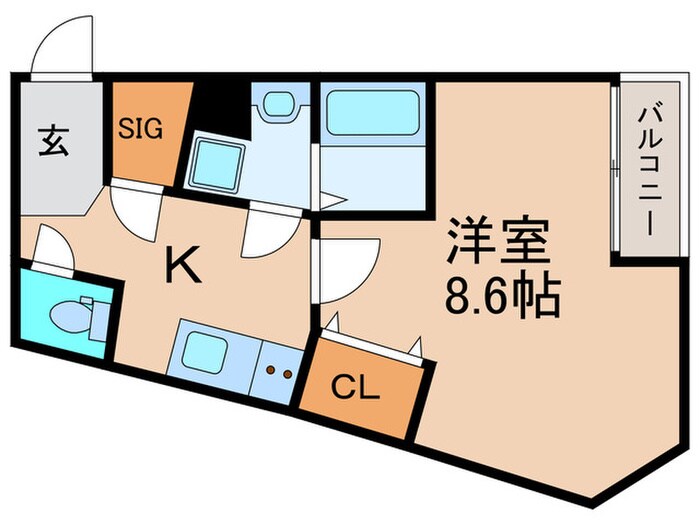 CREAL常盤台の物件間取画像