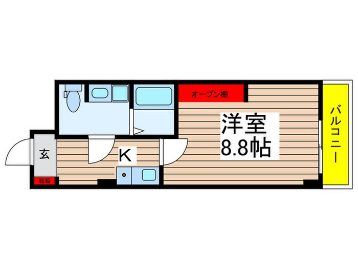 ＳＫビル拾参番館の物件間取画像