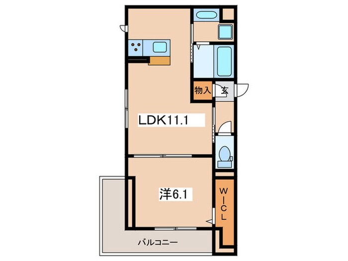 仮）エスポワールの物件間取画像