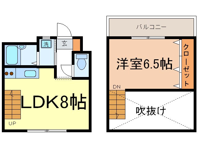 ボアキャトル王子の物件間取画像