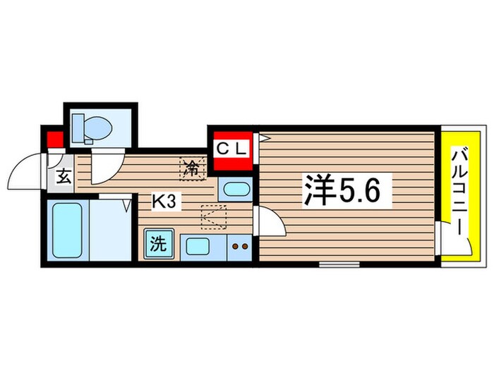 フィオーレ小岩の物件間取画像