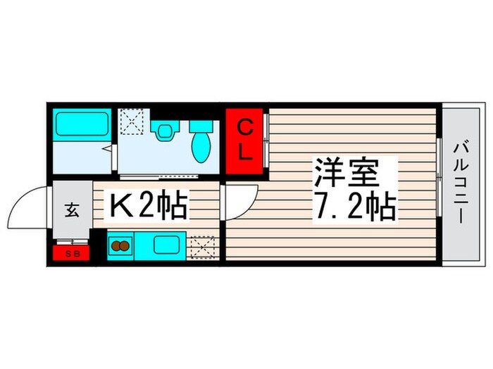 カサベルデの物件間取画像