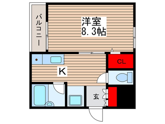 シャルムＭＫの物件間取画像