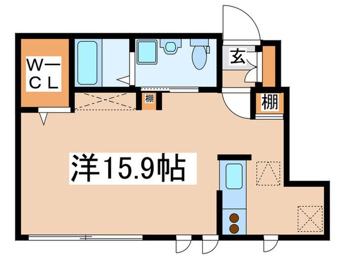 ヴィトラ－ジュ方南町の物件間取画像