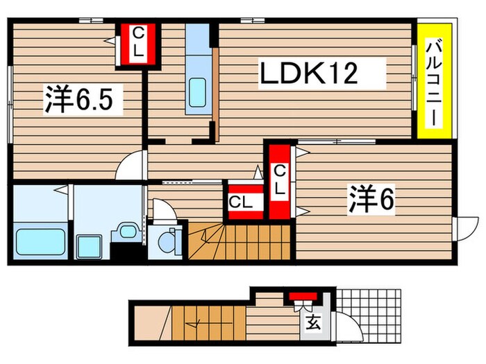 ネオ・コートⅠの物件間取画像