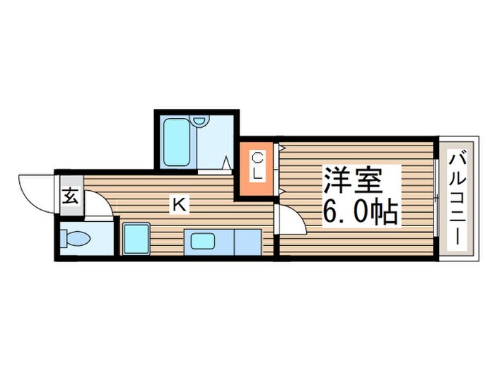 シャルマン草加の物件間取画像