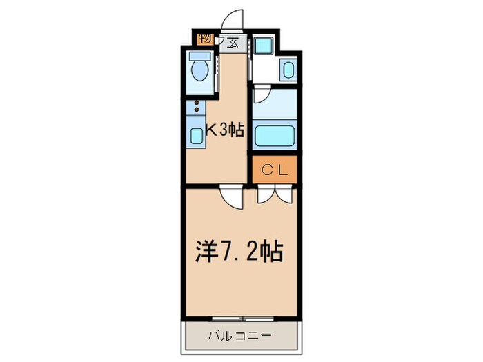 ラウンドマンションⅦの物件間取画像