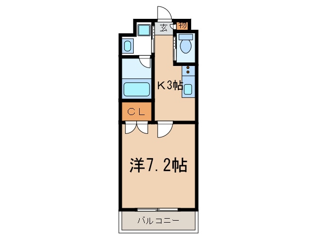 ラウンドマンションⅦの物件間取画像