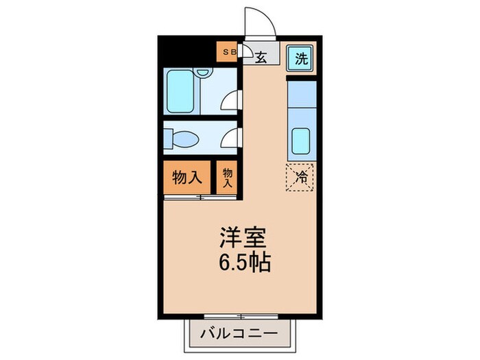 ゾンネハウスの物件間取画像