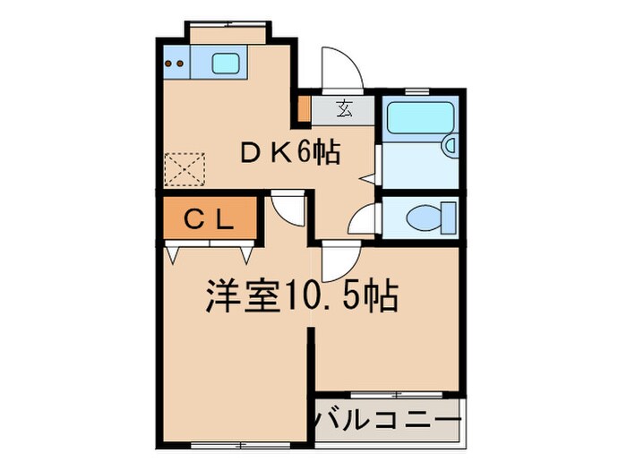 コートハイム祖師谷の物件間取画像