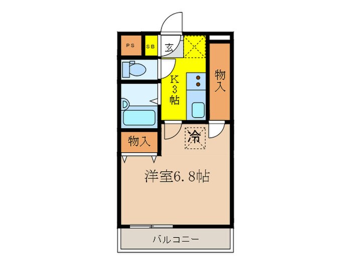 サンレジデンス武蔵野の物件間取画像