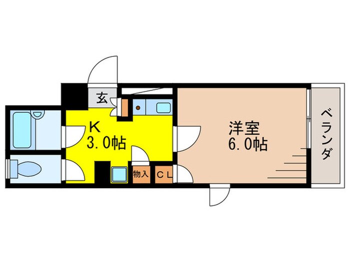 タカラビルの物件間取画像