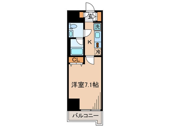 ステージファースト本郷（501）の物件間取画像