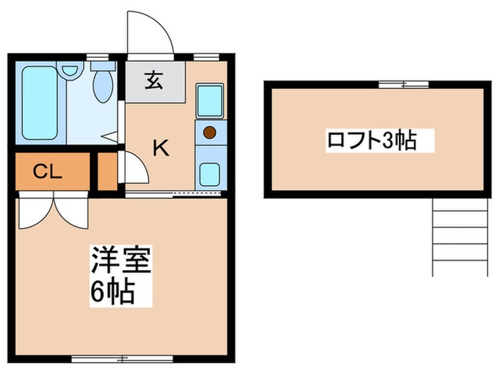 物件間取画像