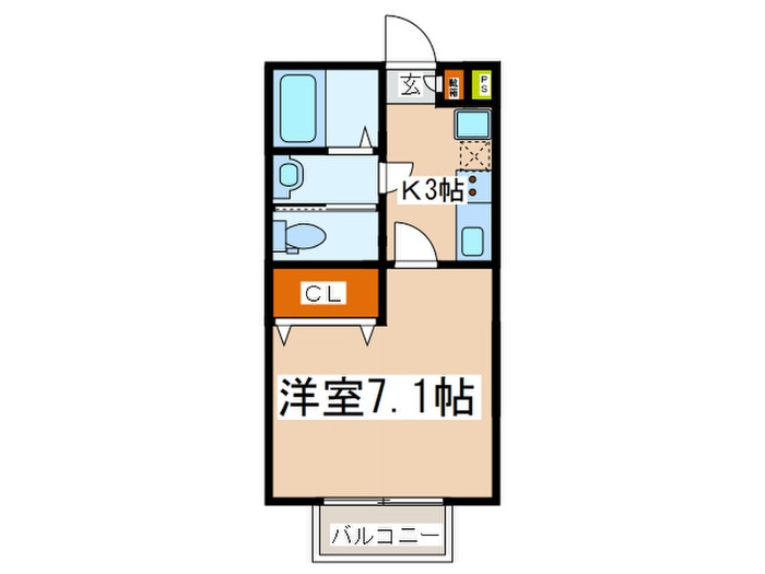 Ｆｒｉｅｎｄｌｙ玉川学園の物件間取画像