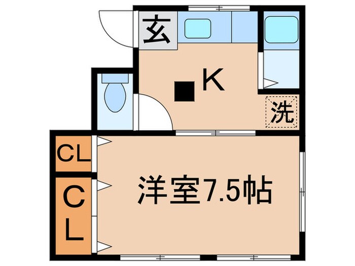 物件間取画像