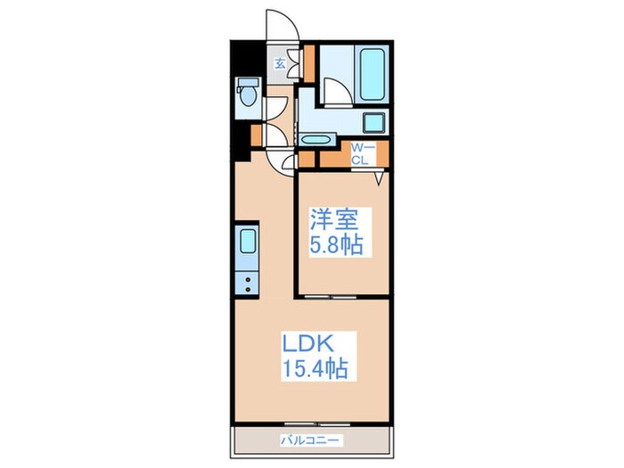 ＢＬＥＳＳ北新宿の物件間取画像