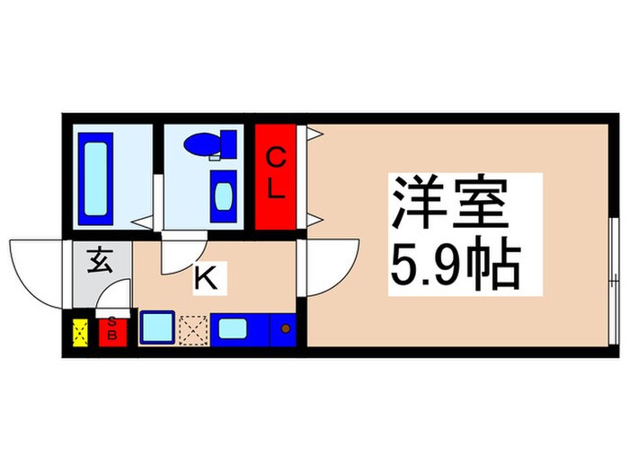 CF　GIORE　３５８の物件間取画像