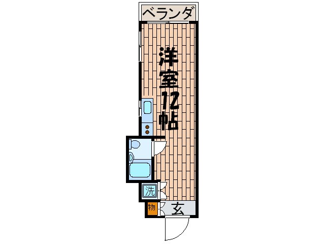 ニックハイム飯田橋（５０１）の物件間取画像
