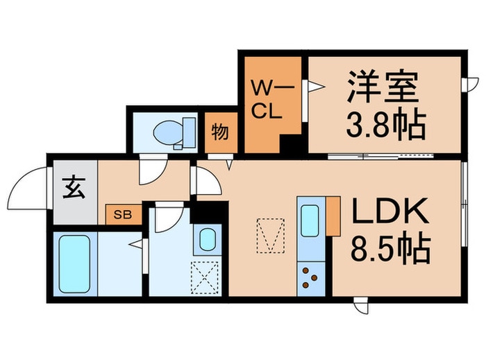 ＳＡＴＣⅢの物件間取画像