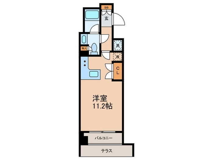 La　Sante桜新町の物件間取画像