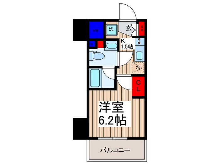 プレール・ドゥーク川口並木の物件間取画像