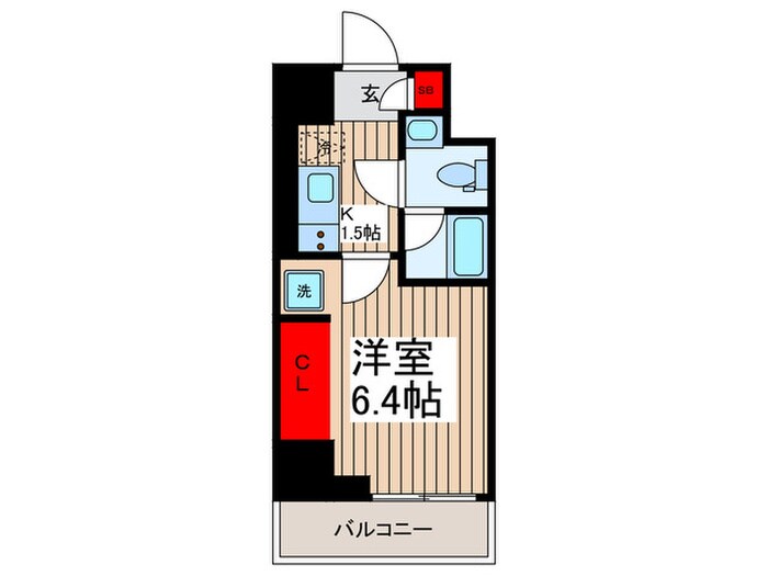 プレール・ドゥーク川口並木の物件間取画像