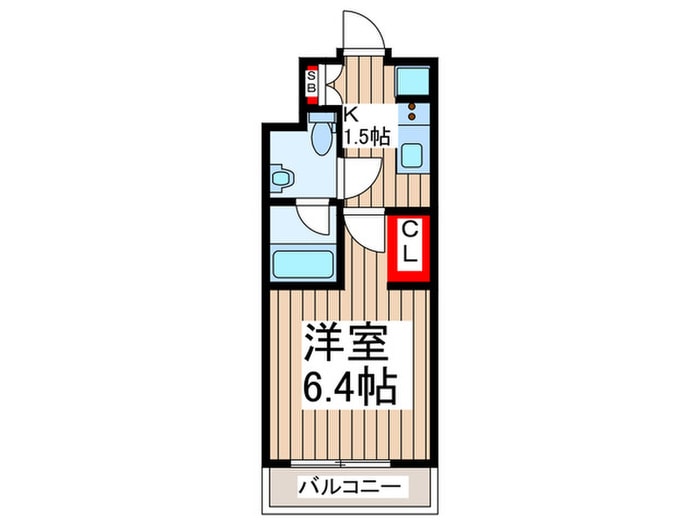 プレール・ドゥーク川口並木の物件間取画像