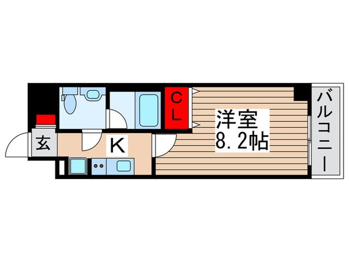 ＡＺＥＳＴ梅島（702）の物件間取画像