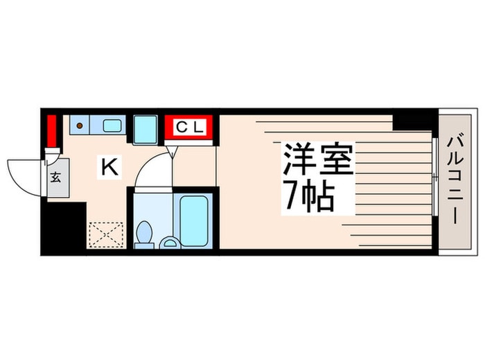 葛西エルエスビルの物件間取画像