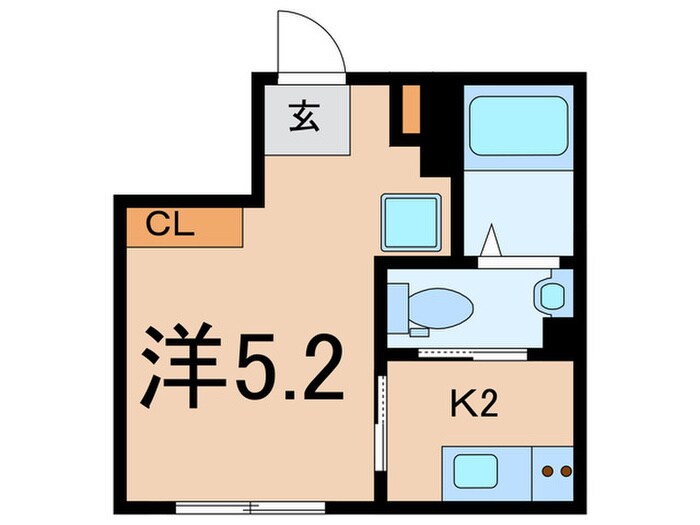 Meliora Yokohamaの物件間取画像