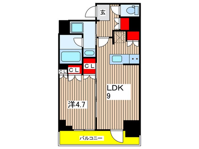 ルーラル二十四番館の物件間取画像