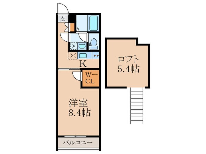 サンヴィアーレベアの物件間取画像