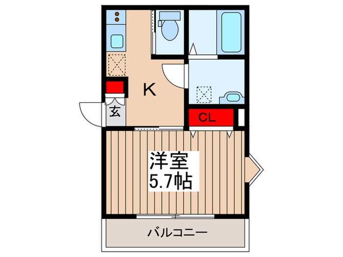物件間取画像