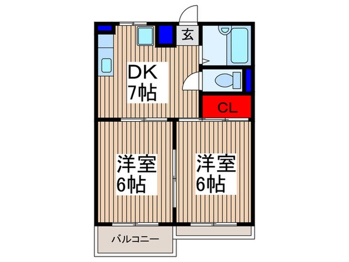 物件間取画像