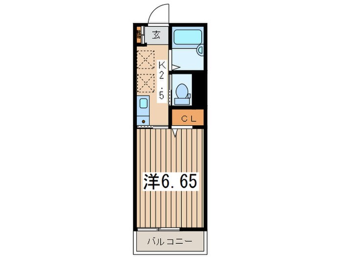 ロングフィールドの物件間取画像