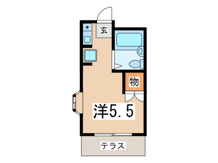 グレースハイツの物件間取画像