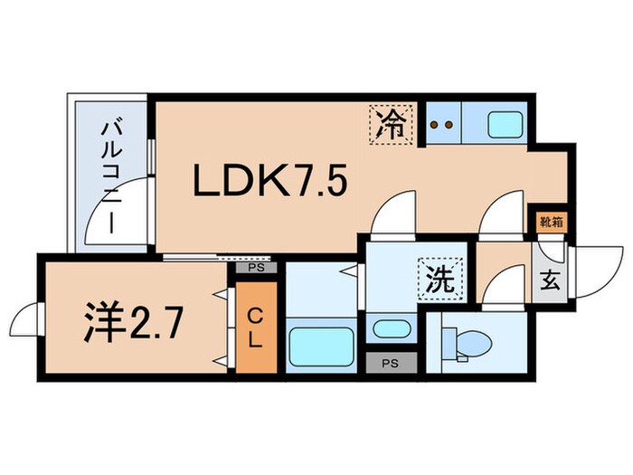 ウェルスクエア新大塚の物件間取画像