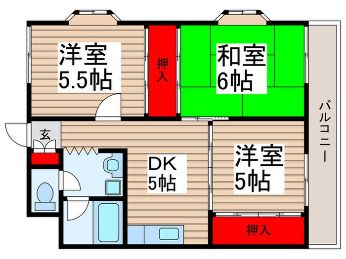 シエルの物件間取画像