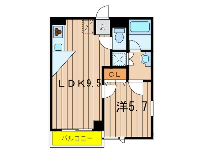 エルスタンザ中目黒の物件間取画像