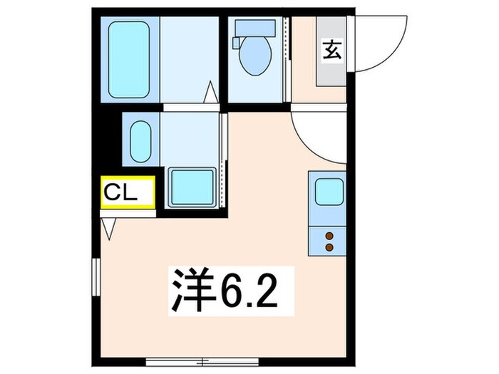ファーストスター久里浜の物件間取画像