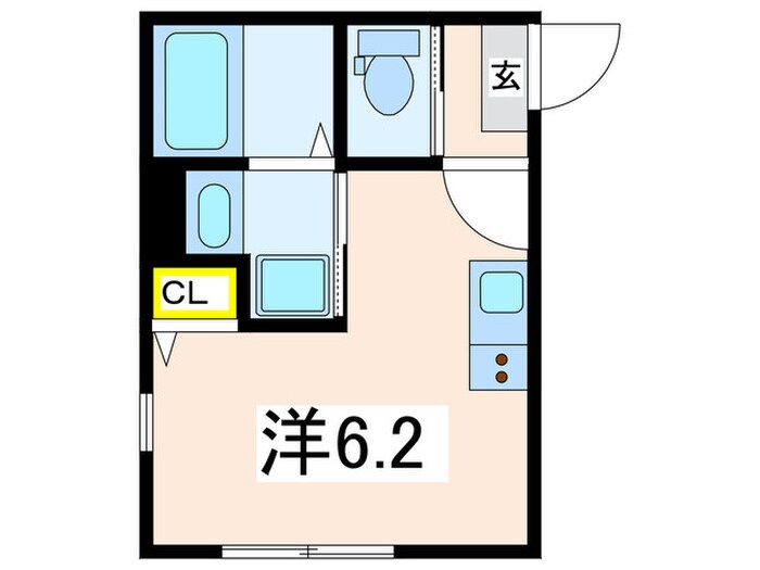 ファーストスター久里浜の物件間取画像