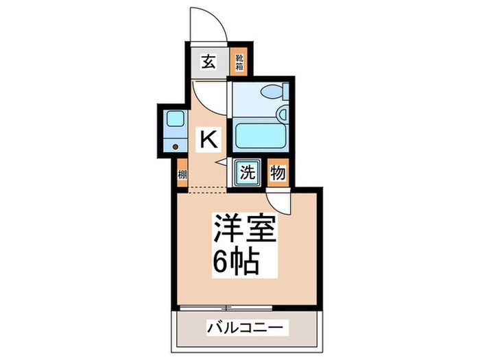 モンシャトー久地の物件間取画像
