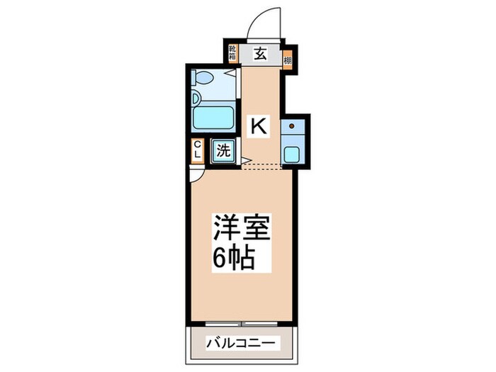 モンシャトー久地の物件間取画像
