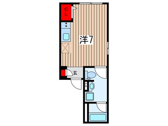 コーラルレジデンス東京の物件間取画像