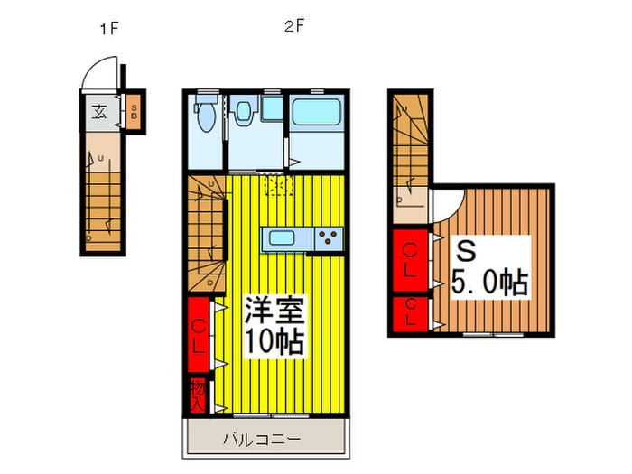 Ｃａｓａ ・ Ｃｏｍｏｄｏの物件間取画像