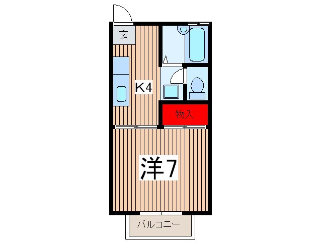 コ－ポ藤の物件間取画像