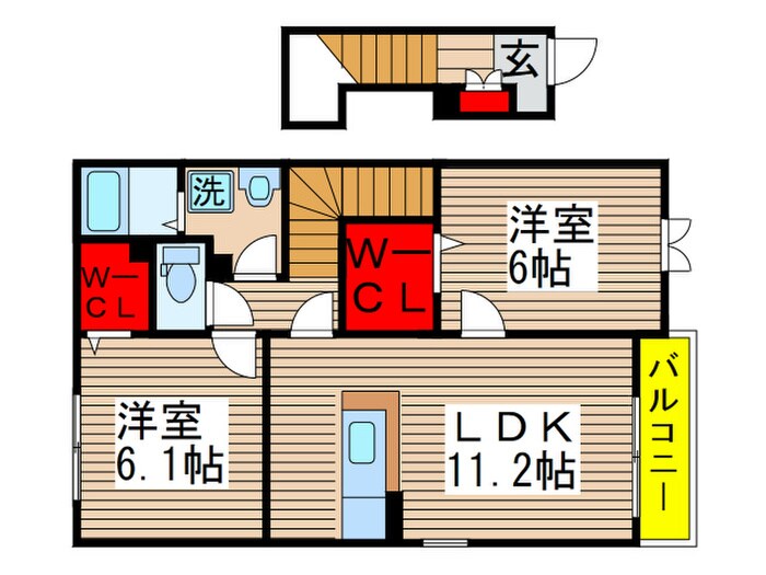 アークヒルズFの物件間取画像