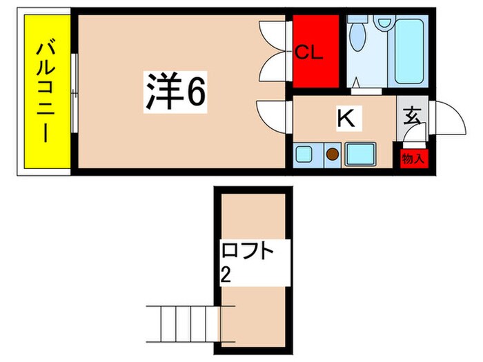 物件間取画像
